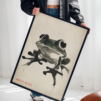 Zen Frog in Stillness