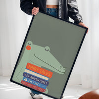 Bookish Gator Dreams of Fairy Tales