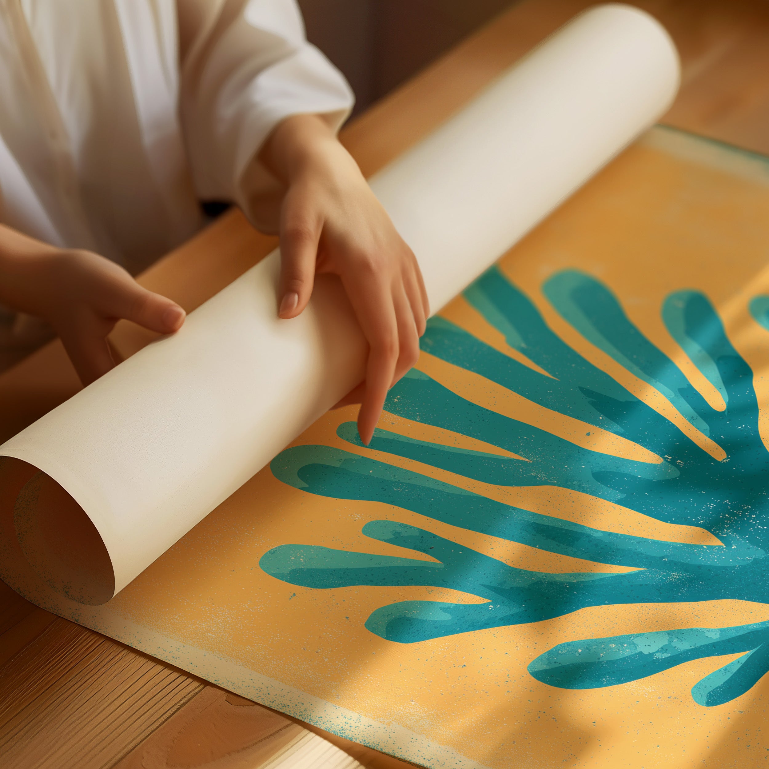 Coastal Nostalgia Rests Against Gallery White