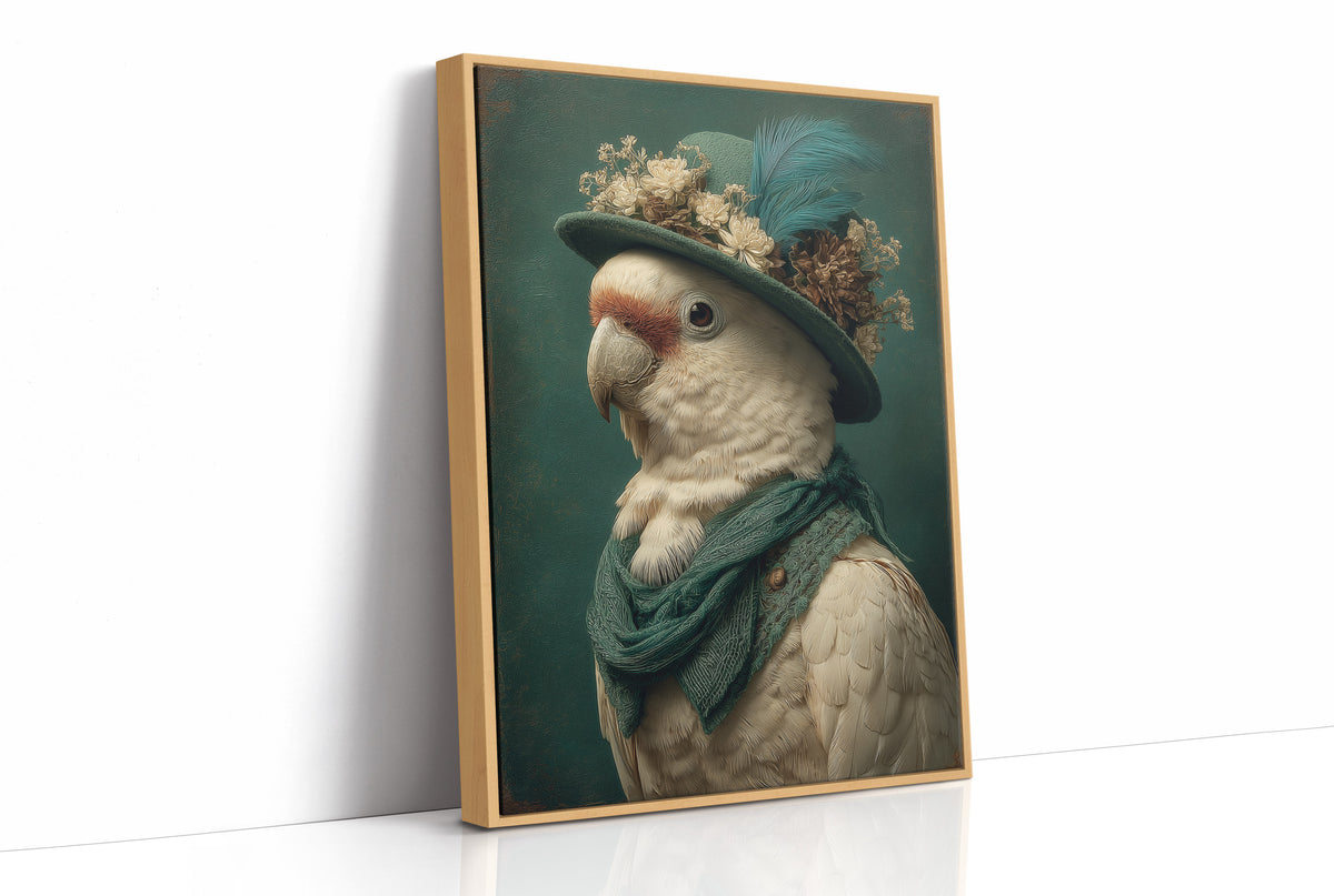 She Dressed for the Portrait She Deserved