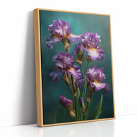 Irises Opening All at Once