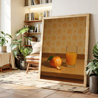 Orange Juice Morning Still Life