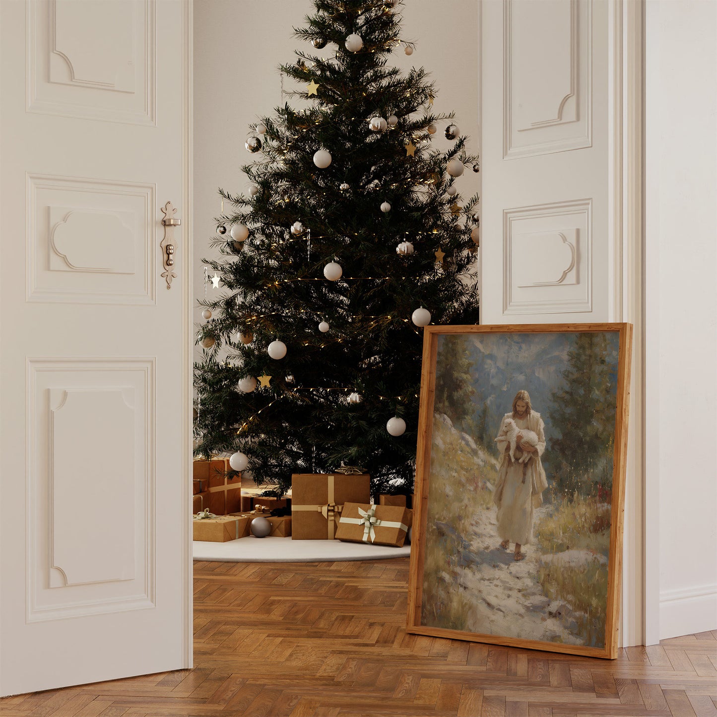 Mountain Path Leads To Peace