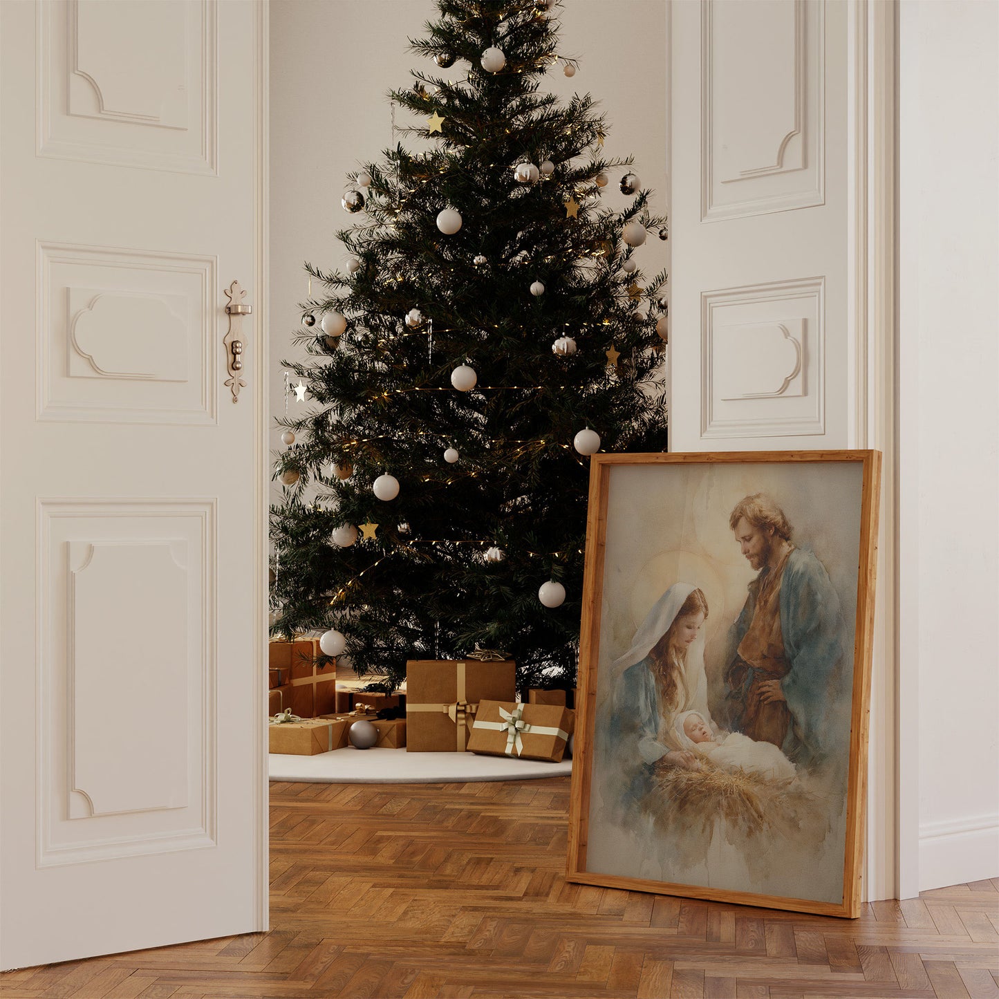 Sacred Peace On Christmas Morning