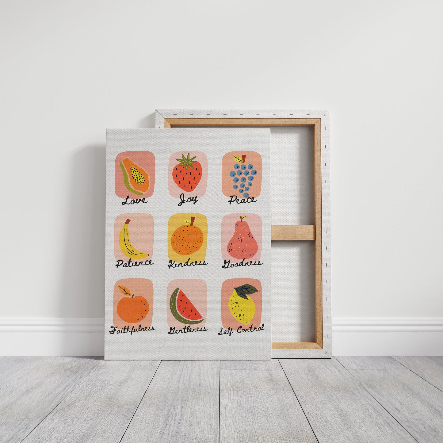 Fruits of the Spirit Illustrated Print