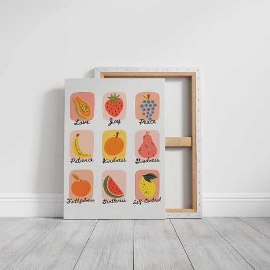 Fruits of the Spirit Illustrated Print