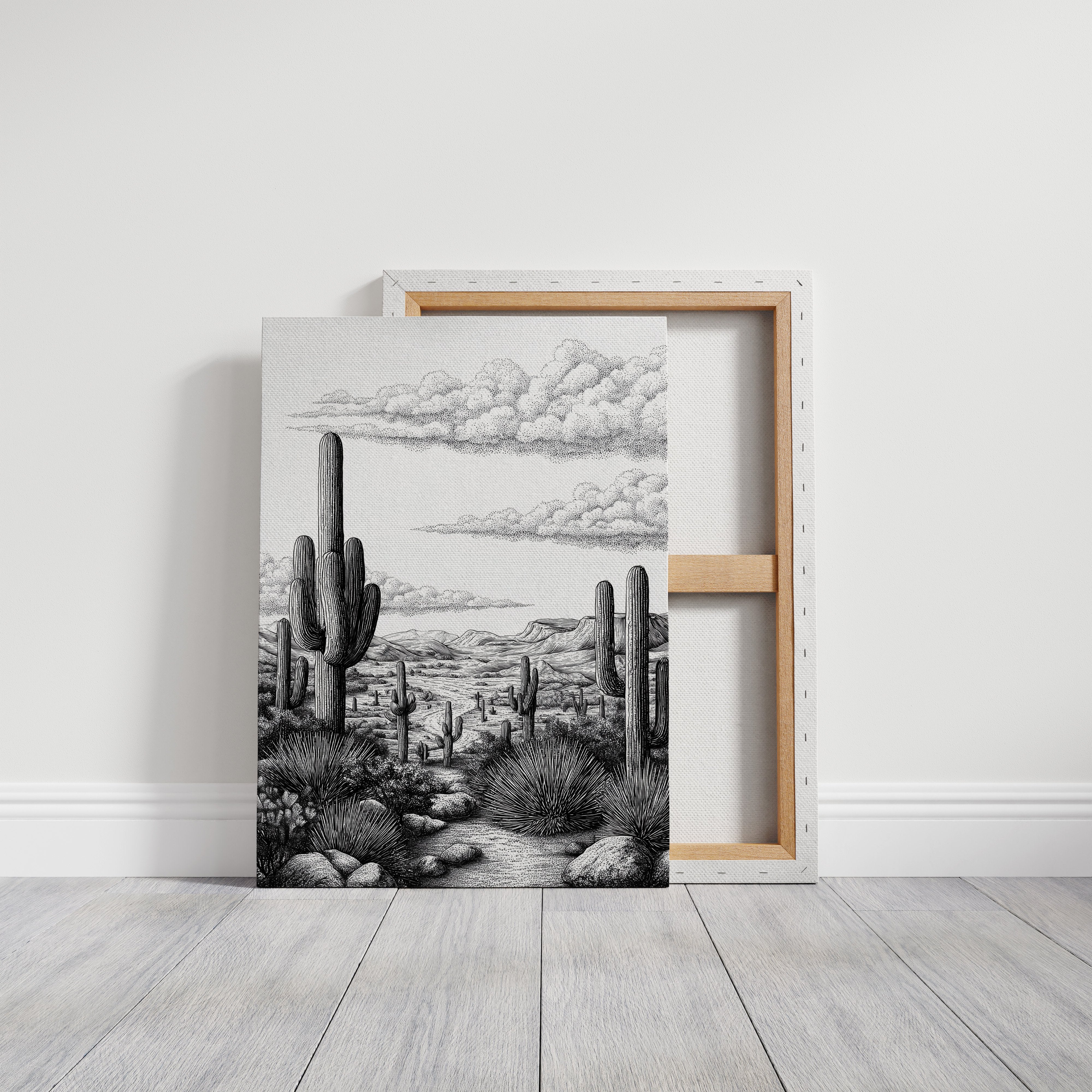 Saguaro Sketches From Desert Paths