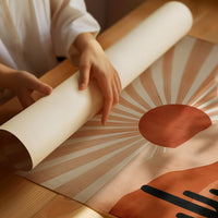 Desert Sun Paints Ancient Stories