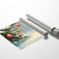 Winter Squirrel Discovers Christmas Magic