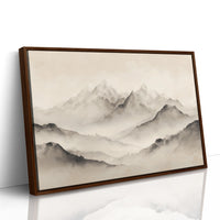 Mountains Rest In Morning Mist