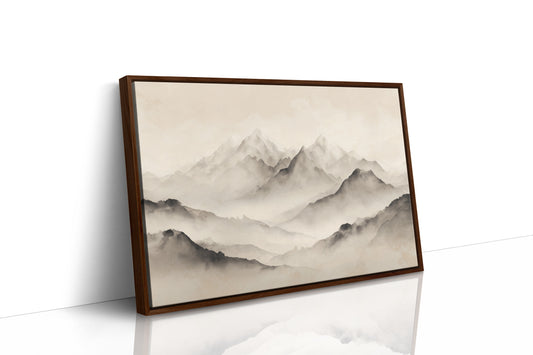 Mountains Rest In Morning Mist