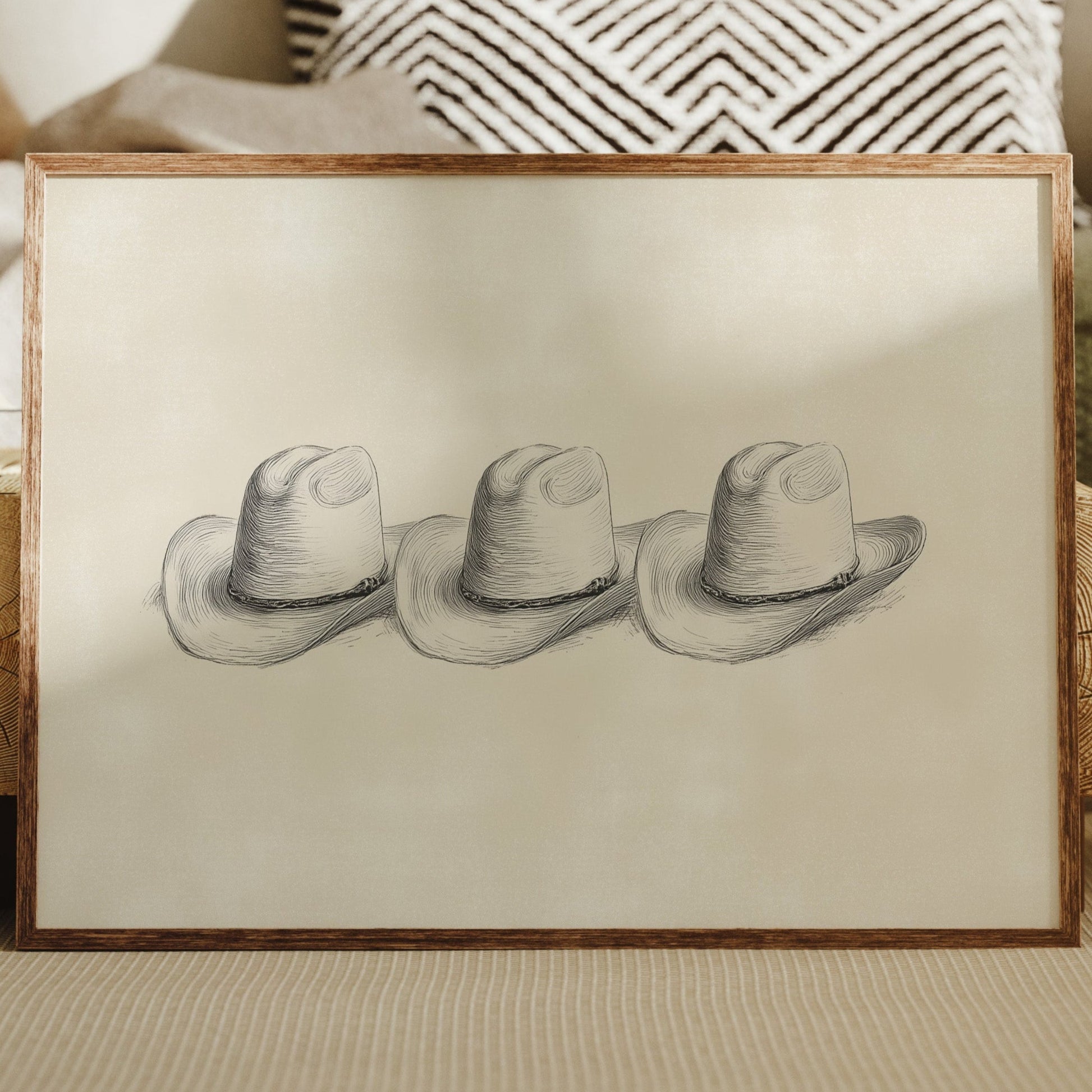 Three Hats Tell Ranch Tales
