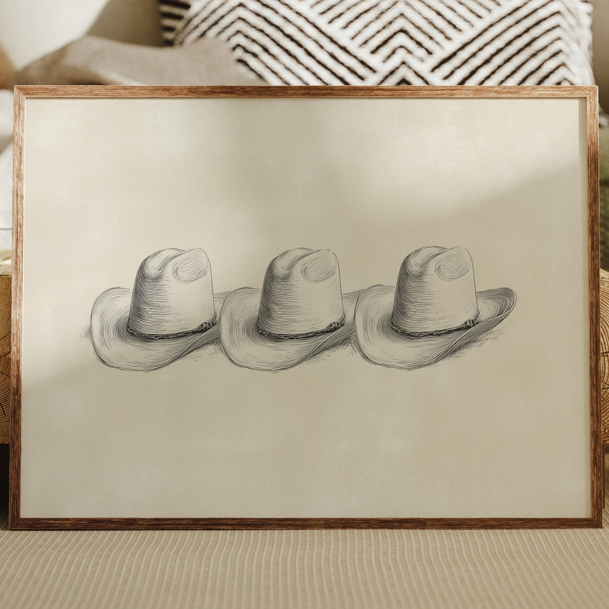 Three Hats Tell Ranch Tales