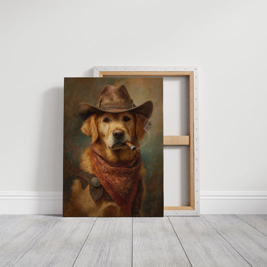 Frontier Paws With Cowboy Spirit