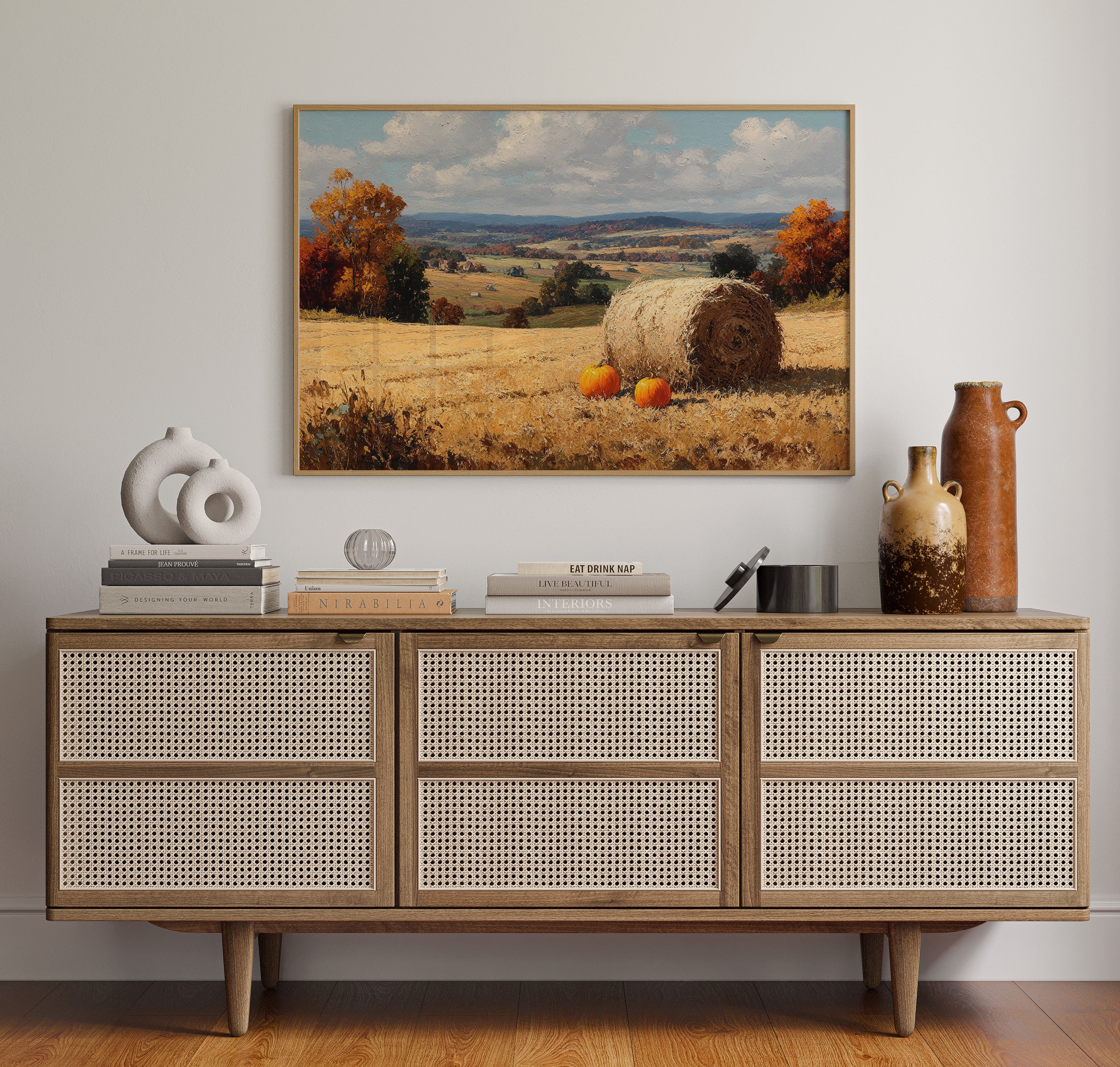 Hay and Pumpkins, Stories of the Land