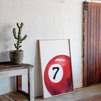 Lucky No. 7 Print