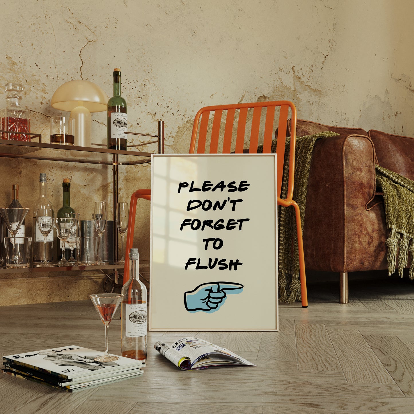 Gentle Reminders Keep Bathrooms Fresh