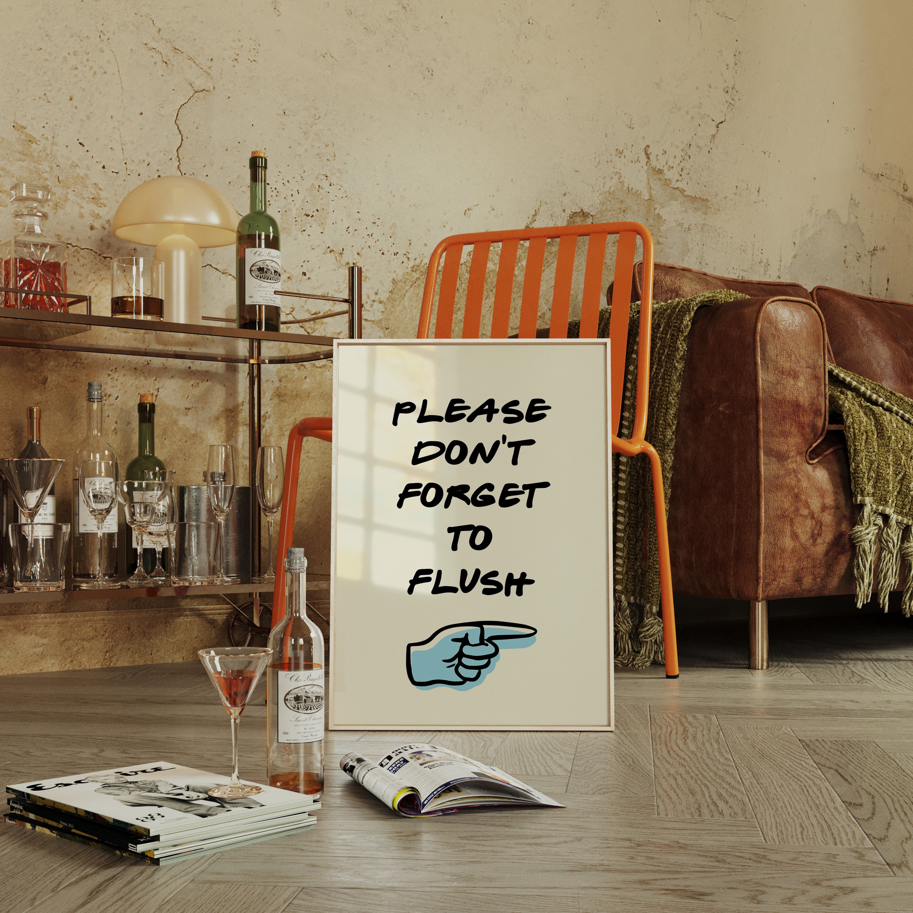Gentle Reminders Keep Bathrooms Fresh