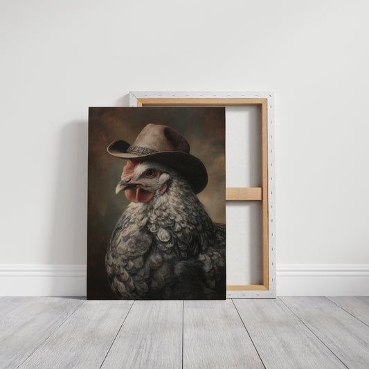Barnyard Baron In Portrait Pose