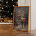 Starlit Antlers Pierce December Night