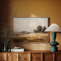 Autumn Fields Remember Their Shepherd