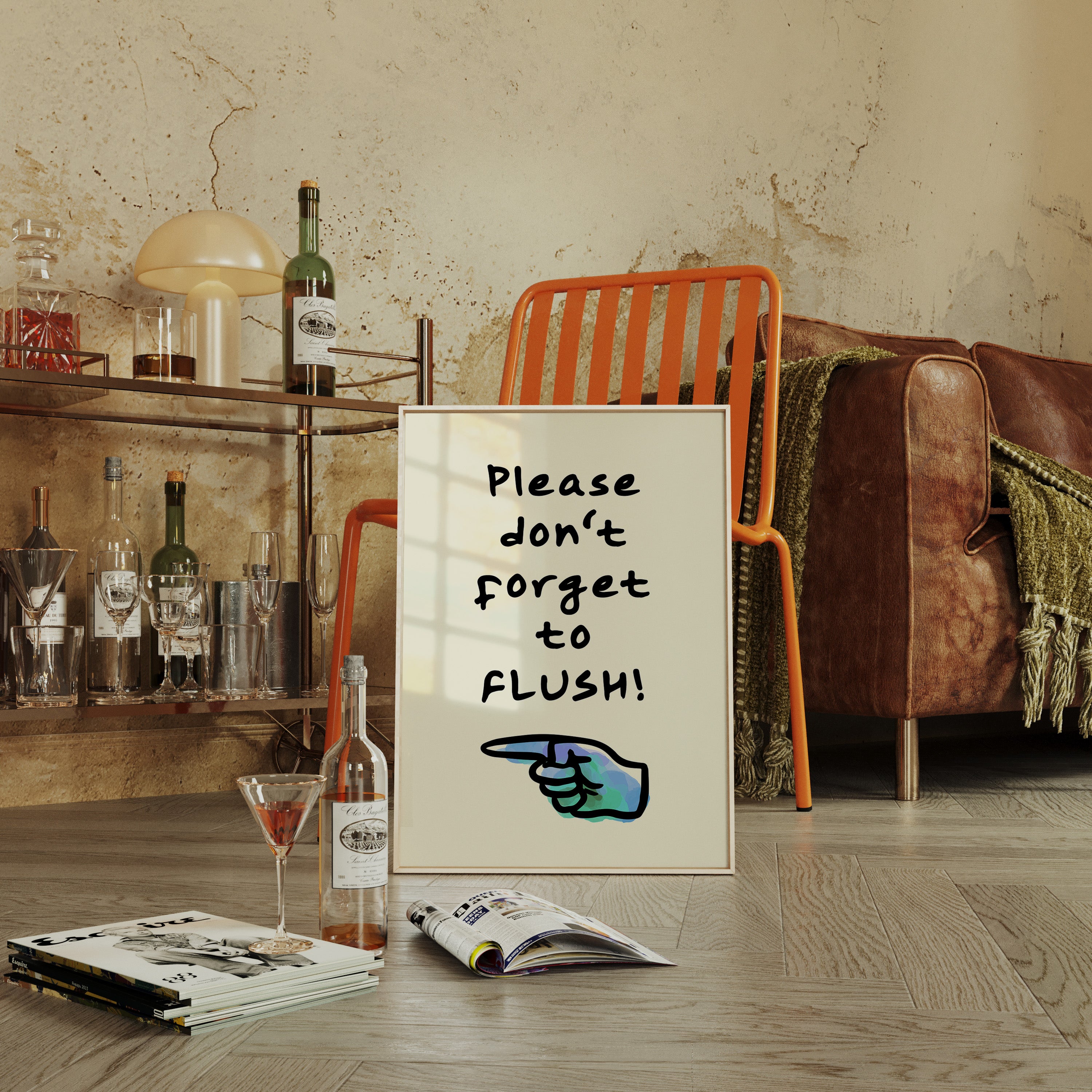 Gentle Reminders Keep Bathrooms Fresh