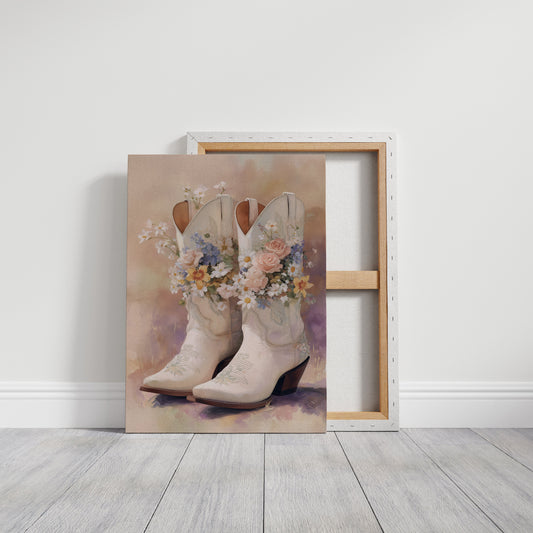 Blossoms Fill Her Dancing Boots