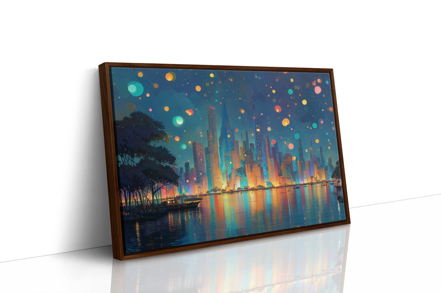 Lanterns Rise Above City Dreams