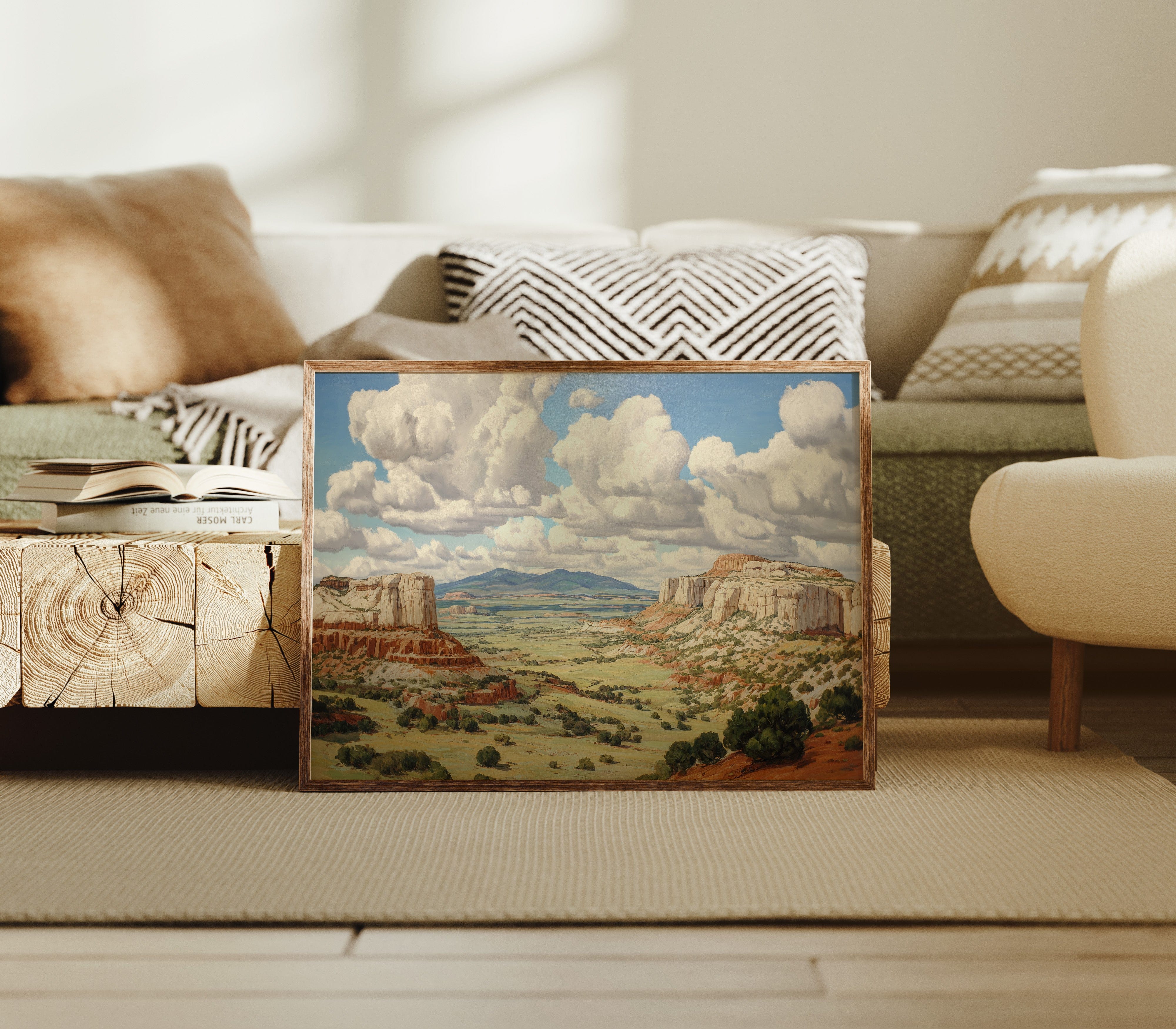 Mesa Clouds Paint Ancient Stories