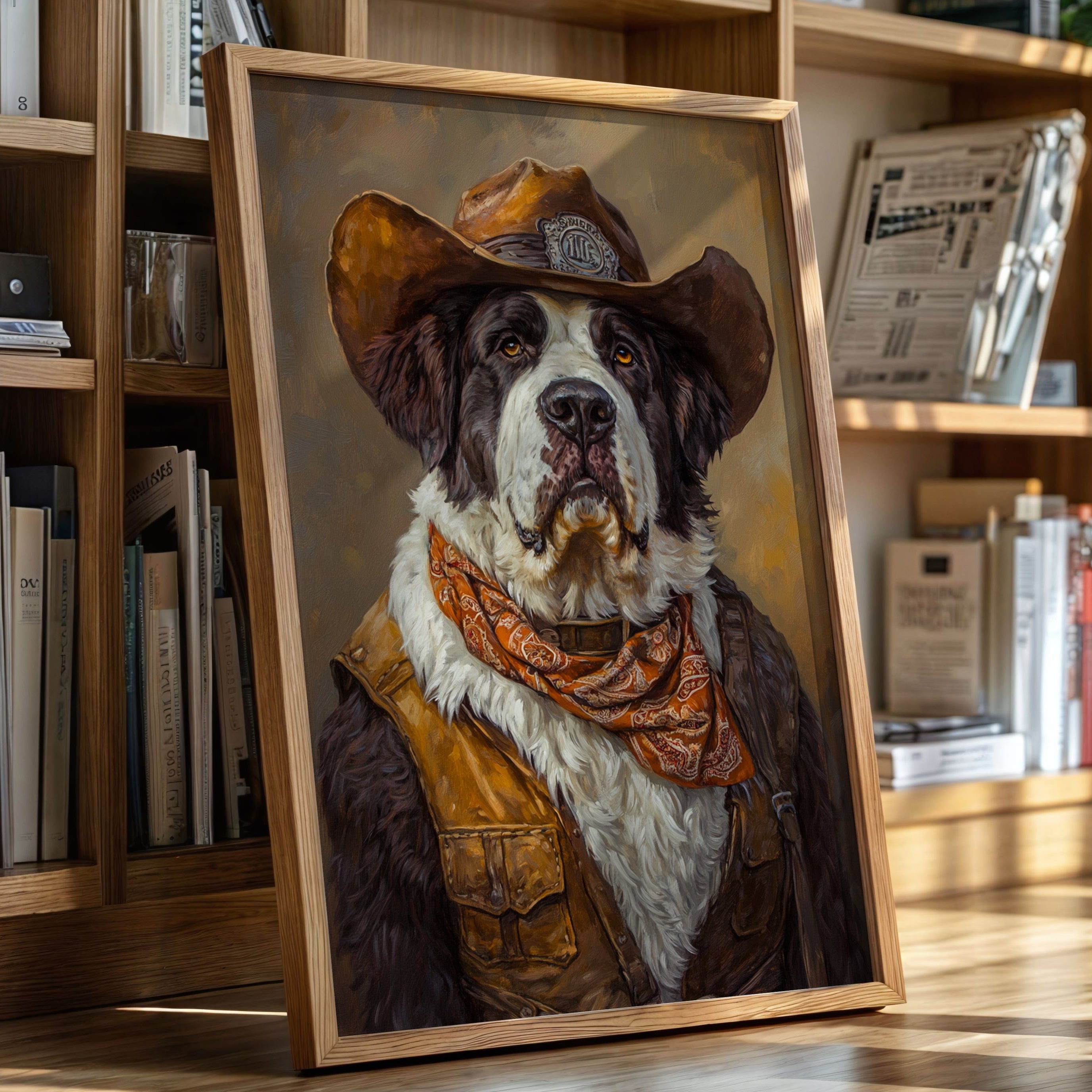 Saint Bernard Saddleback Sheriff