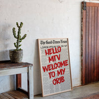 Hello MTV, Welcome Print