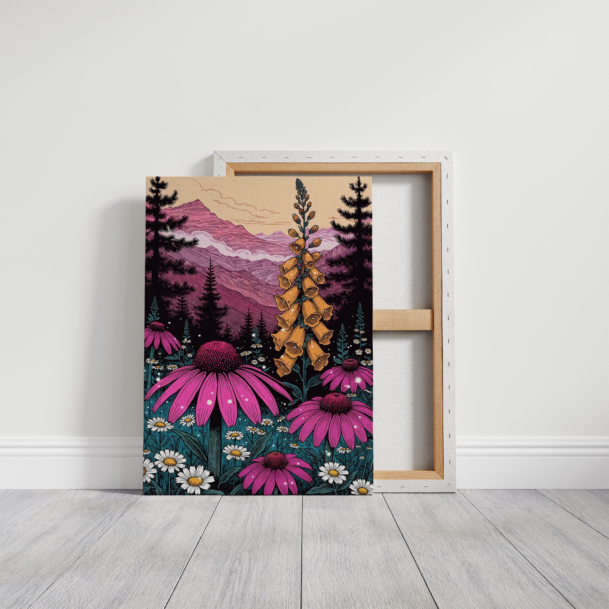 Foxglove Spire in Rose Light