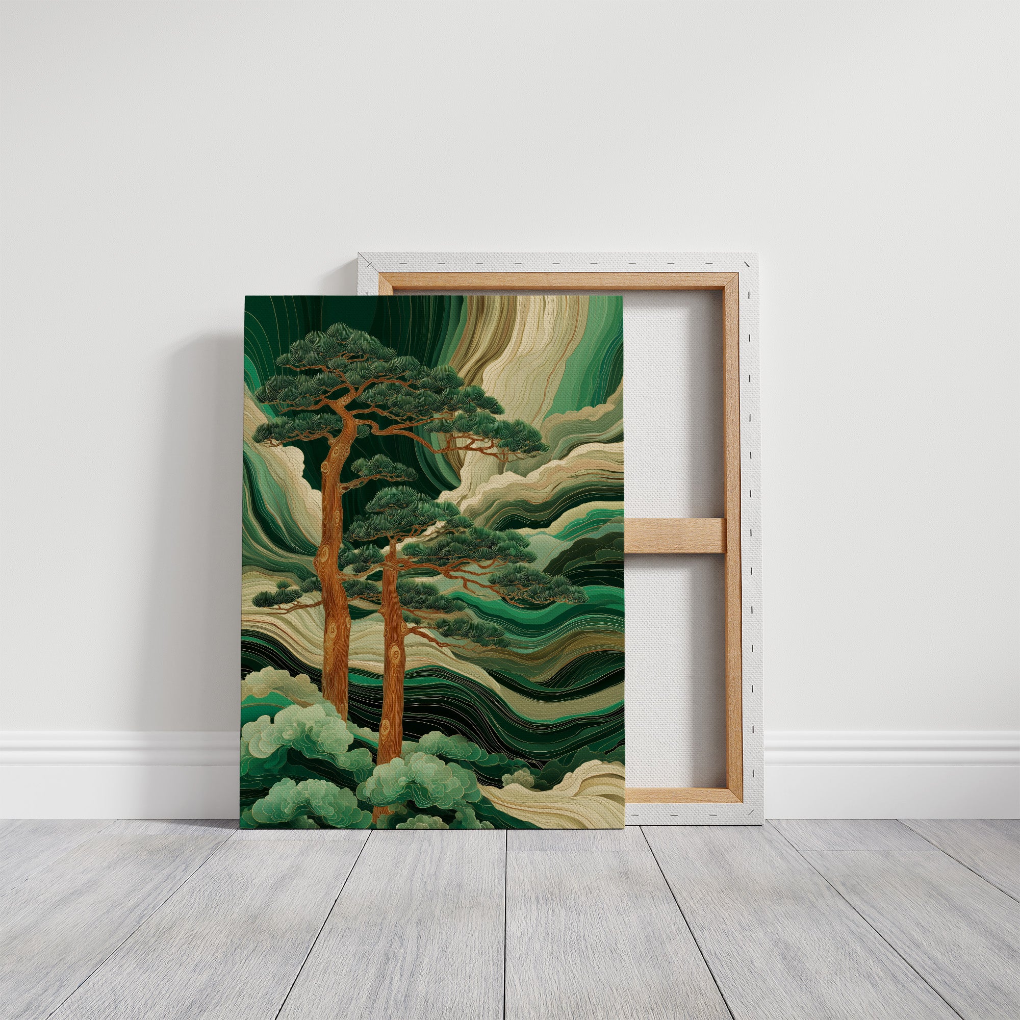 Emerald Winds Shape Ancient Pines