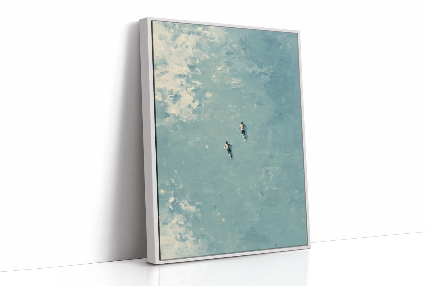 Adrift in Turquoise Infinity