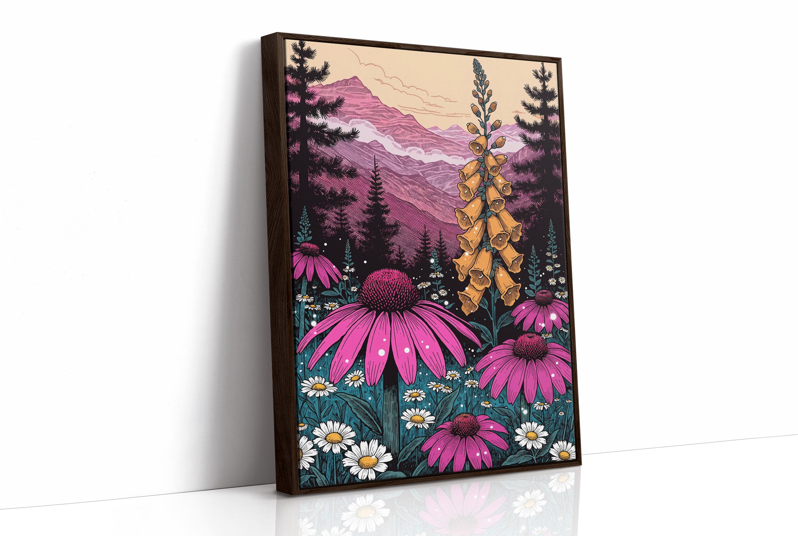 Foxglove Spire in Rose Light