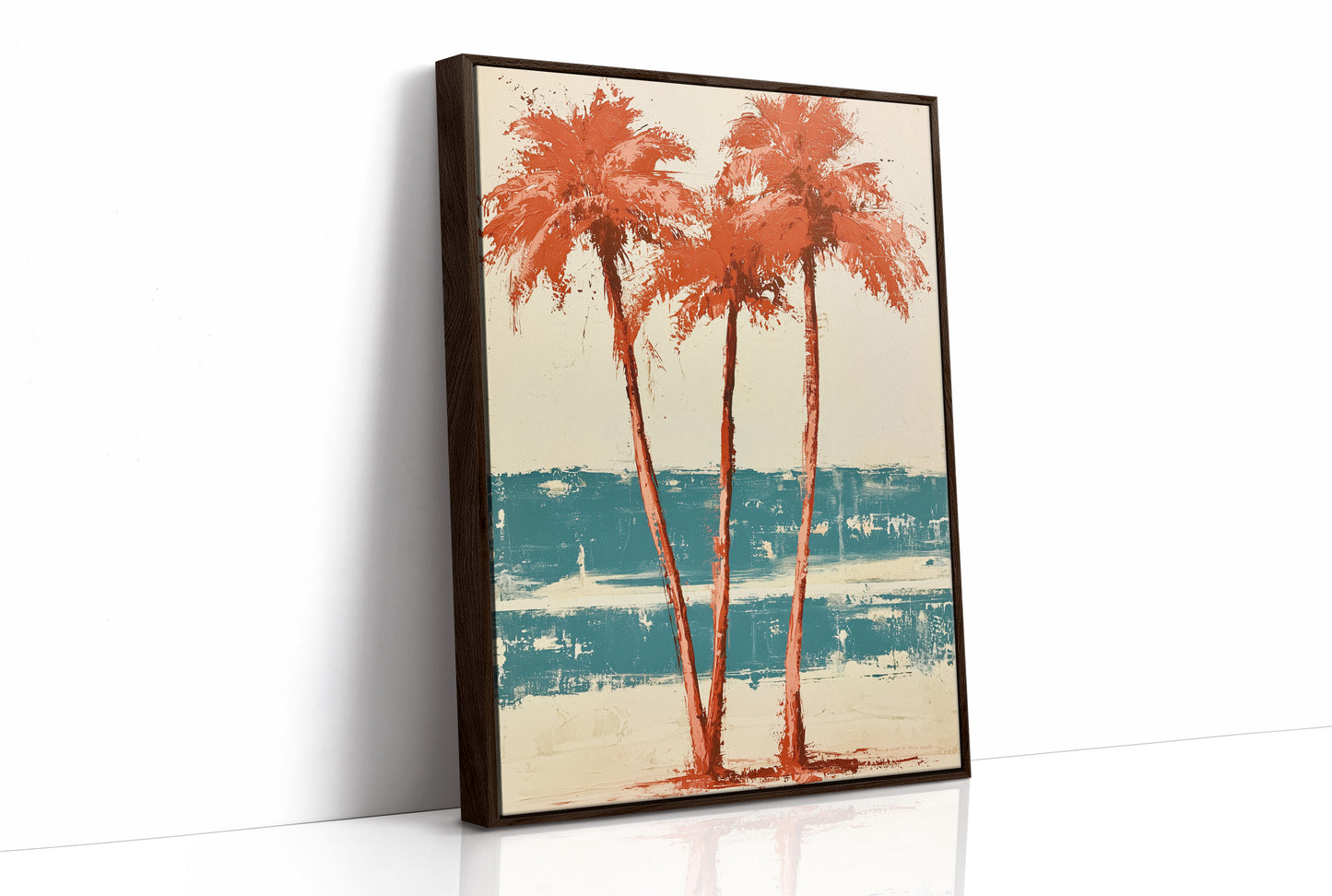 Coral Palms, All in on Red