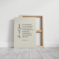 Do Not Fear Isaiah 41 Bible Verse Print