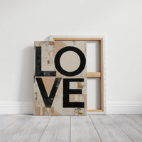 Simple Words For Rustic Spaces
