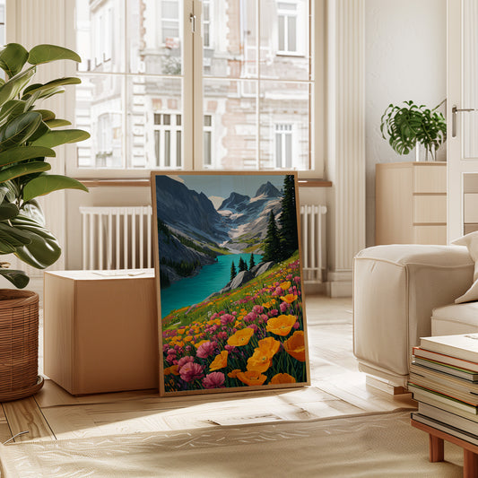 Beneath Peaks of Colorful Bloom