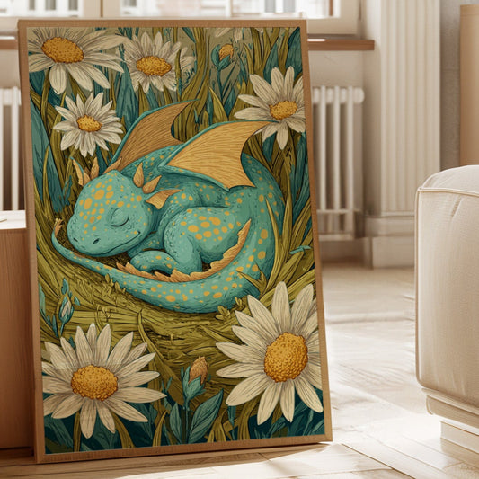 Nestled Among Daisy Dreams