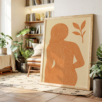 Earth Lines of the Feminine Form