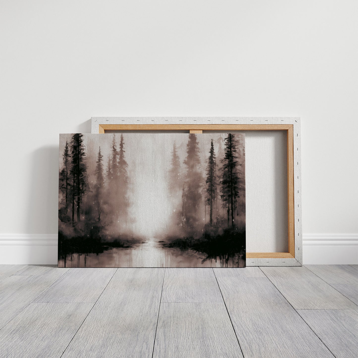 Sunburst Through the Pines