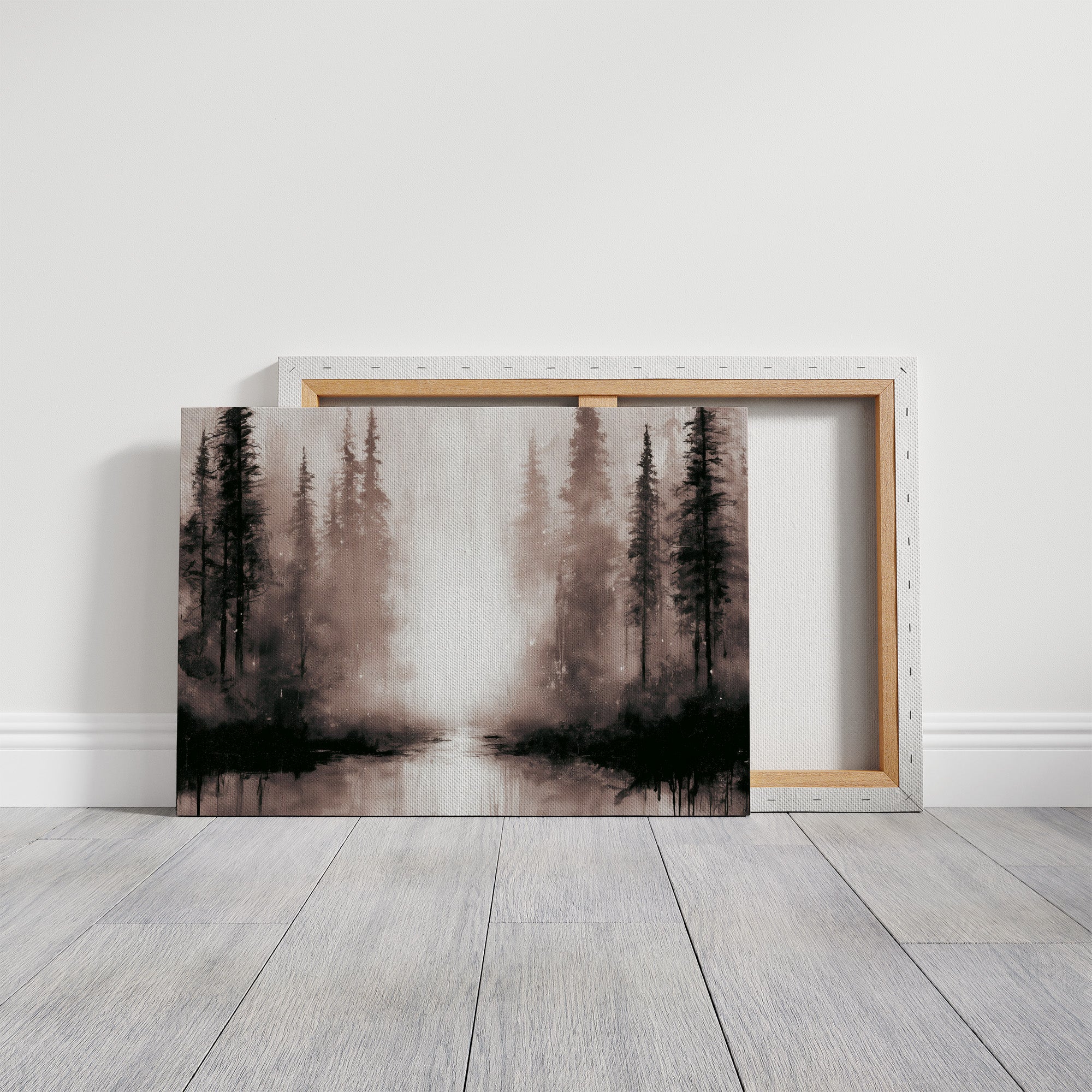 Sunburst Through the Pines