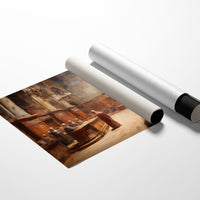 Scholarly Halls Meet Classical Canvas