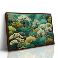 Forest Waves Dance In Emerald Light