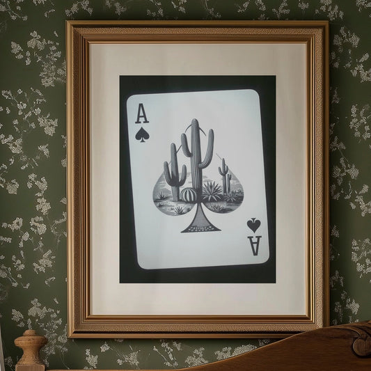 Desert Ace in Black and White