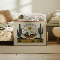 Saguaros Share Their Afternoon Peace