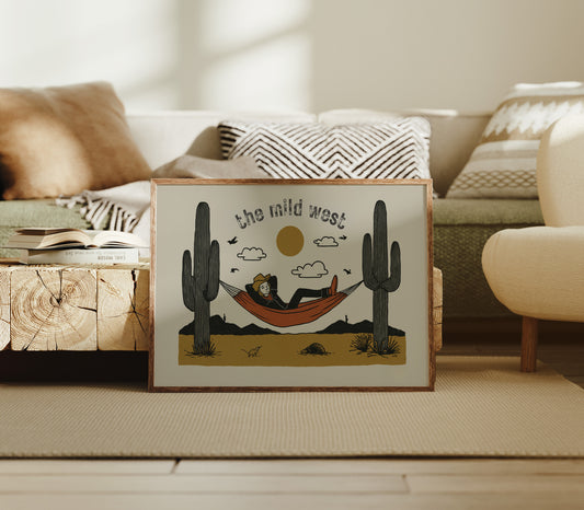 Saguaros Share Their Afternoon Peace