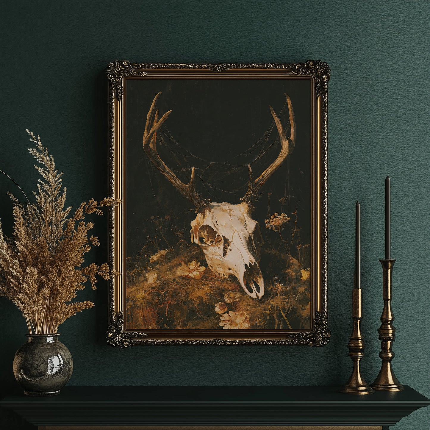 Antlers Among the Wildflowers