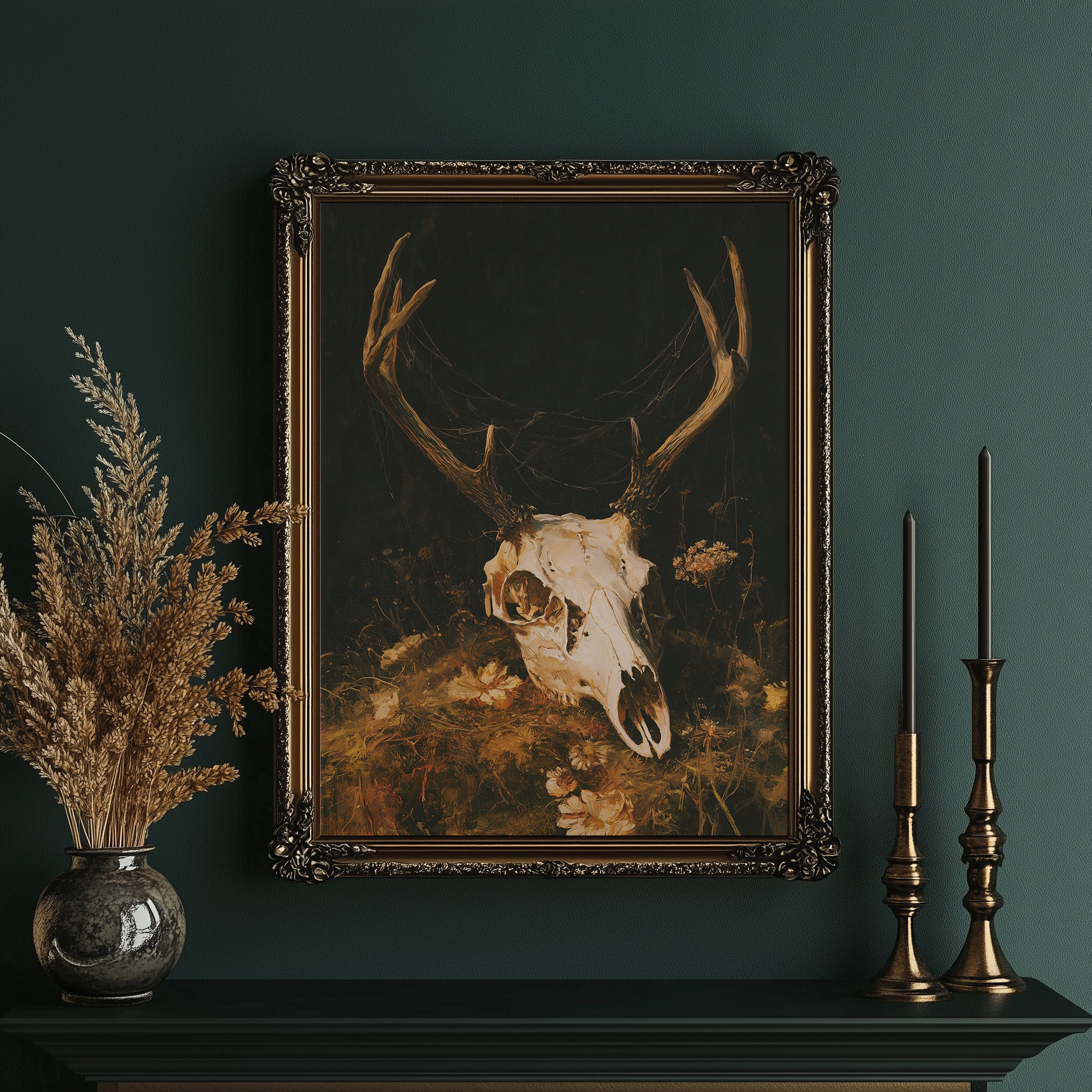 Antlers Among the Wildflowers